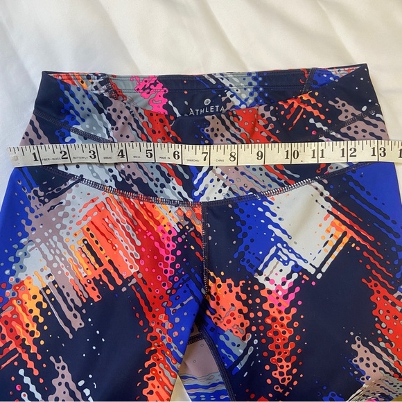 Athleta Colorful Geometric Print Leggings - Picture 10 of 11